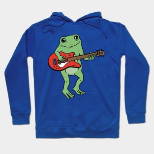 Electric Guitar Frog Hoodie